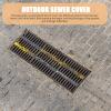 Black Plastic Drain Covers, Outdoor Garden Drainage Grates and Trench Covers view 4