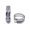 Metal Bead Thread, Adjustable Stainless Steel Hose Clamps, Tri-Gear Worm, 6,600 mm, Water Pipes, Pack of 5/10 (27–51 mm × 10 pcs) view 2