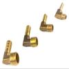 KFGISD Brass Hose Barb Elbow Connector, 1-Piece, 6–14 mm, 1/8 in Thread view 2