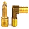 KFGISD Brass Hose Barb Elbow Connector, 1-Piece, 6–14 mm, 1/8 in Thread view 4
