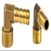 KFGISD Brass Hose Barb Elbow Fitting, 12 mm Barb, 1/2 in Thread, 1 Piece view 3
