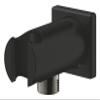 GROHE Rainshower Cube Wall Connection Elbow with Hand Shower Holder, Matte Black, 266592430 view 4