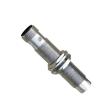 1-Piece M8 All-Metal Inductive Proximity Sensor, Flush Connector, Sn 1/2 mm, IP67, NPN/PNP, NO/NC, 10–36 V (PNP NO, Sn 1 mm) view 1