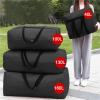 LUYSGBXR Extra-Large Waterproof Moving Storage Bag, Lightweight Travel Bag, Clothing Organizer (M, 100 L) view 2