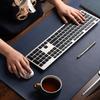 PETBNA Desk Pad, Non-Slip, for Gaming, Work and Study, Dark Green, 30 × 60 cm view 4