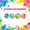 50 Round Wood Discs for Crafting view 4