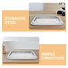 Rectangular Stainless Steel Lab Tray for Chemicals and Experiments view 3
