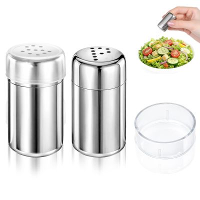 2-Pack Mini Salt Shakers for On-the-Go