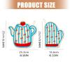 Pjeghbvop Striped Cartoon Towel, Plush and Quick-Drying view 3