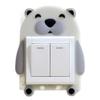1pc Silicone Light Switch Sticker, Dust-Protective Glow-in-the-Dark Fruit Decoration (3) view 2