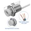 1-Piece M30 Capacitive Proximity Sensor, 10–30 VDC, NO/NC, Flush/Non-Flush, Non-Metal Liquid Level Switch with 2 m Cable (10 mm DC, 3-Wire PNP NO) view 3
