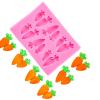 Silicone Cake Molds - Small Carrots view 1