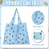 2-Pack Foldable Reusable Shopping Bags view 4