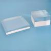 Clear Solid Polished Acrylic Display Blocks, 10-Pack, 0.8 x 4 x 4 cm view 4