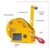 GDMDPTE 2-Way Mini Hand Winch with Self-Locking and Automatic Brake, 816 kg Capacity, 20 m Cable view 2