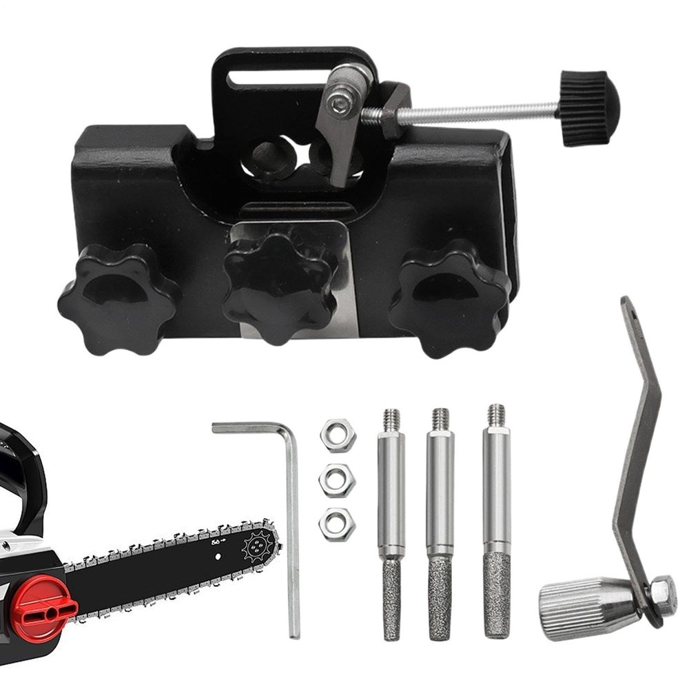 Chainsaw Sharpening Kit with Hand Crank