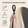 2-Pack Towel Clips for Hanging view 3