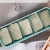 Qcwwy Sock Storage Box, Plastic, Stackable, Multi-Compartment Organizer for Lingerie, Home, Office, Desktop Organization view 2
