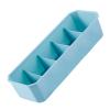 Qcwwy Sock Storage Box, Plastic, Stackable, Multi-Compartment Organizer for Lingerie, Home, Office, Desktop Organization view 3