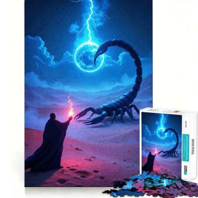 Wizard Scorpion Lightning Desert Puzzle, 1,000 Pieces, 38 x 52 cm