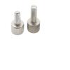 LPANBTGU 304 Stainless Steel Flat Round-Head Thumb Screws, M4 × 30 mm, 2 Pieces view 1