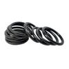 HYQOUKLR Black EPDM Rubber O-Ring Set, 10 Pieces view 1