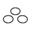 HYQOUKLR Black EPDM Rubber O-Ring Set, 10 Pieces view 2