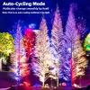 DC24V 12W RGB Ring Tree Lights, Blue, 1 Set view 3