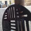 Drain Grate Cover, Round Black Cast Iron Drain Grate, Multiple Sizes (68 x 3 cm / 26.7 x 1.2 in) view 4