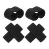 Luxshiny Elastic Belt Loops - 6 Pack Black Nylon view 1