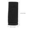 Luxshiny Elastic Belt Loops - 6 Pack Black Nylon view 2