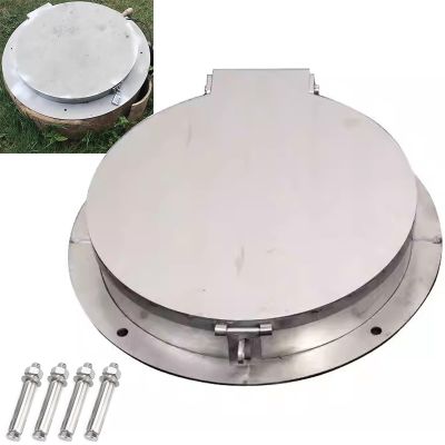 Generic 304 Stainless Steel Manhole Cover with Lock and Frame