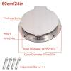 Generic 304 Stainless Steel Manhole Cover with Lock and Frame view 3