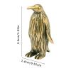 Brass Penguin Figurine view 2
