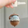Animal Christmas Ornaments - 2D Acrylic Acorn Decor view 3