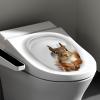 Cute Cat Toilet Seat Sticker view 4
