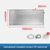 Durable Universal Stainless Steel HVAC Condensate Drain Pan view 2