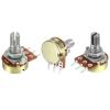 5-Pack WH148 Potentiometers, 15 mm Shaft, Nut and Washer, 3-Pin, 500 kΩ view 4
