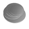 Flat, Round Stainless Steel Blanks, 304 Stainless Steel Disc, 0.55 mm Thick, Diameter 50–300 mm (0.6 mm Thick, 180 mm Dia.) view 1