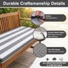 PTKG Outdoor Bench Cushion, Purple, 80 x 40 x 5 cm view 4