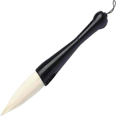 Chinese Calligraphy Brush, Multicolor, 8 cm Hair Length, 2.4 cm Diameter