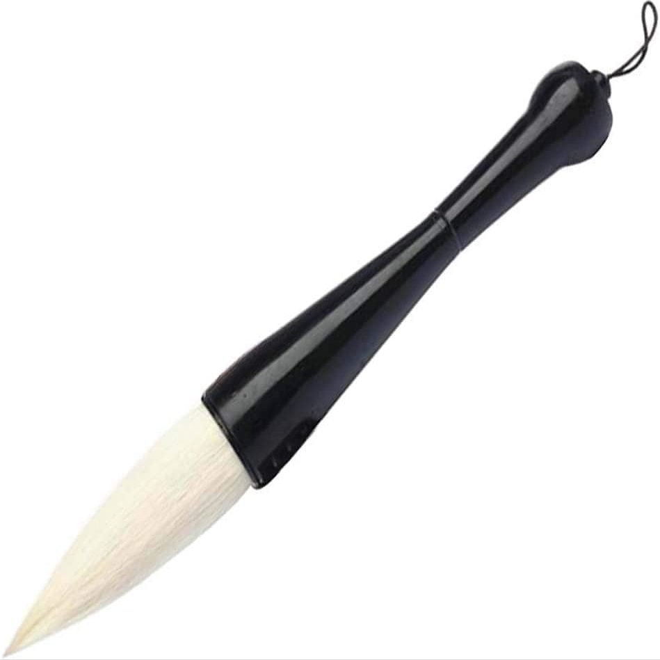 Chinese Calligraphy Brush, Multicolor, 8 cm Hair Length, 2.4 cm Diameter