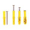 Plastic Expansion Tube Wall Anchors, 6/8/10 mm, Zinc and Stainless Steel, Assorted Packs (8 x 80 mm, 50 pcs, Zinc Screws) view 4