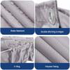 Retractable Wave Sun Shade, 160 x 280 cm, Cream view 2