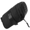 Alasum Black Nylon Bicycle Saddle Bag with Zipper view 1