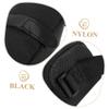 Alasum Black Nylon Bicycle Saddle Bag with Zipper view 3