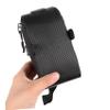 Alasum Black Nylon Bicycle Saddle Bag with Zipper view 4