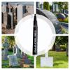 Tombstone Lettering Marker - Gold Repair Marker for Memorials view 4