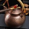 Teapot Lid Holder with Wooden Handle view 2