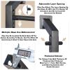 Wall-Mounted Vinyl Roll Storage Rack, Adjustable Stand for 8 or 10 Rolls view 3
